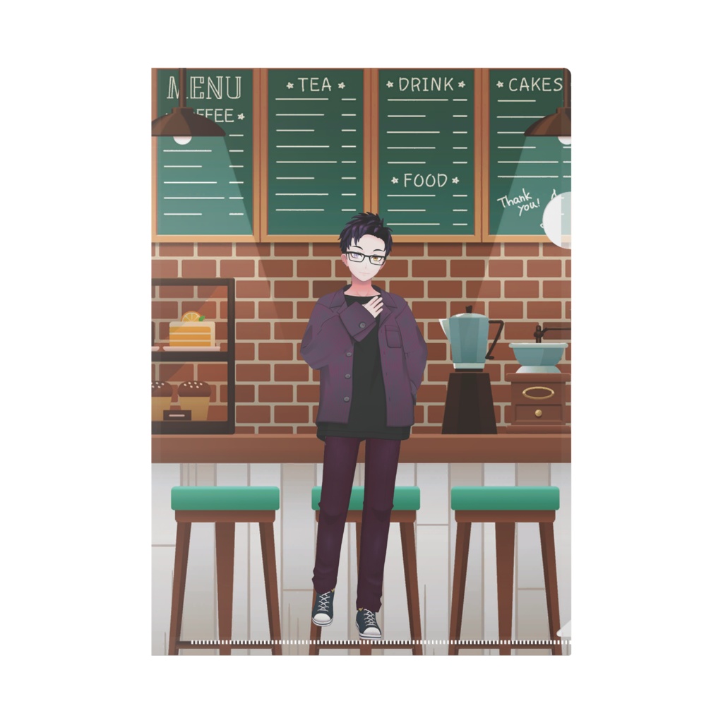 【ずんずん】12月記念日グッズ-クリアファイル[1210]