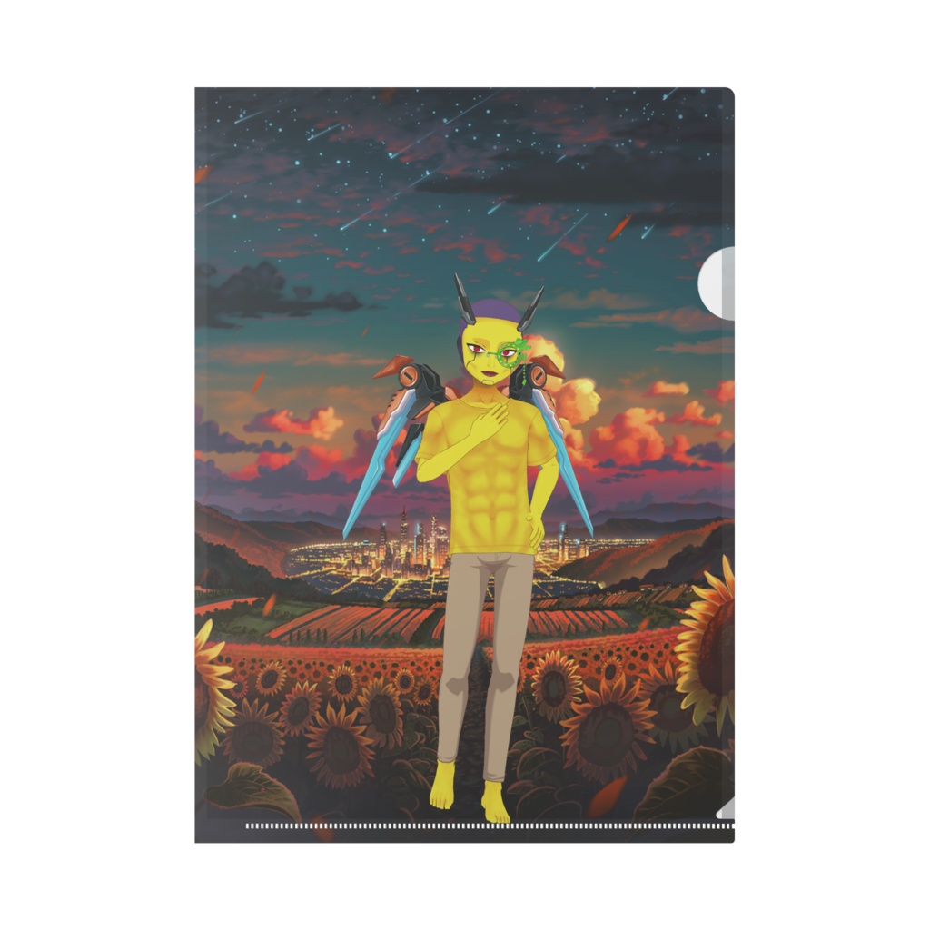 【するめベイビー】12月記念日グッズ-クリアファイル[1209]