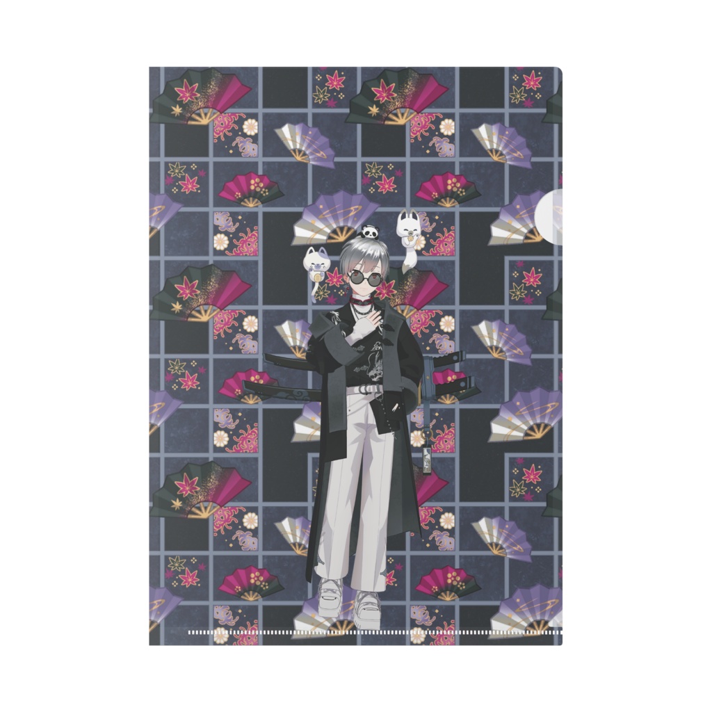 【たぴおか】12月記念日グッズ-クリアファイル[1214]