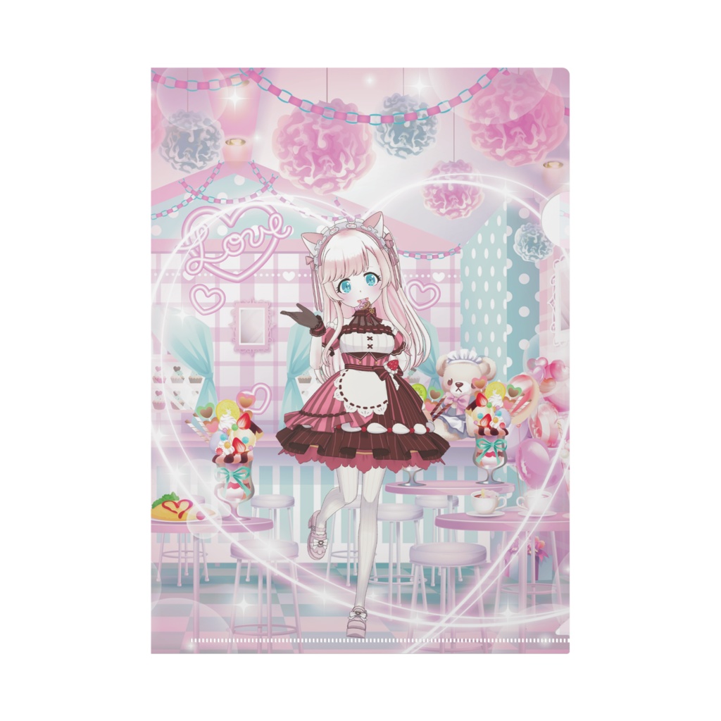 【ちぴたん】12月記念日グッズ-クリアファイル[1215]