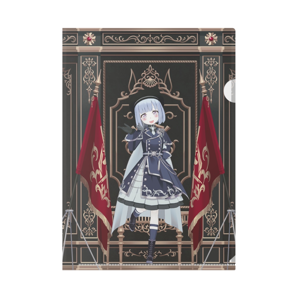 【ちょもらんま】12月記念日グッズ-クリアファイル[1227]