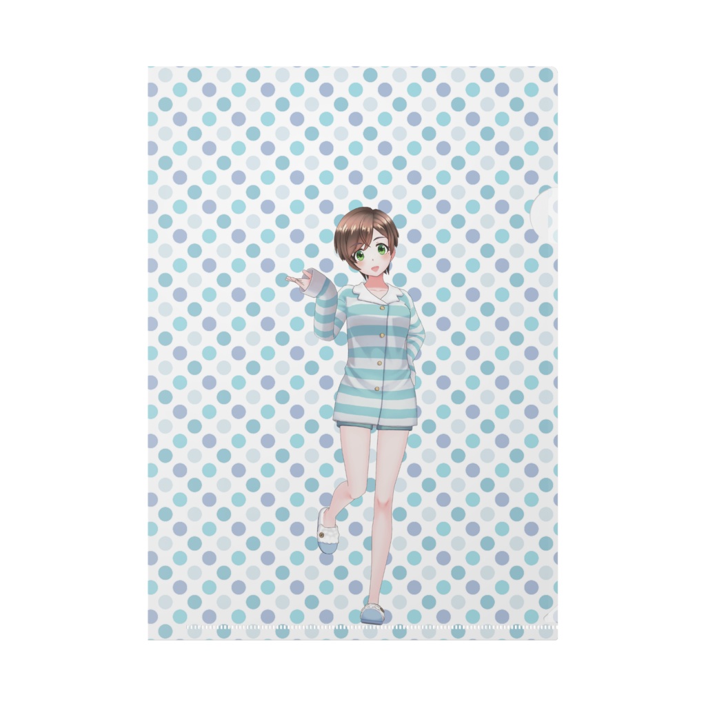 【ななだ】12月記念日グッズ-クリアファイル[1207]