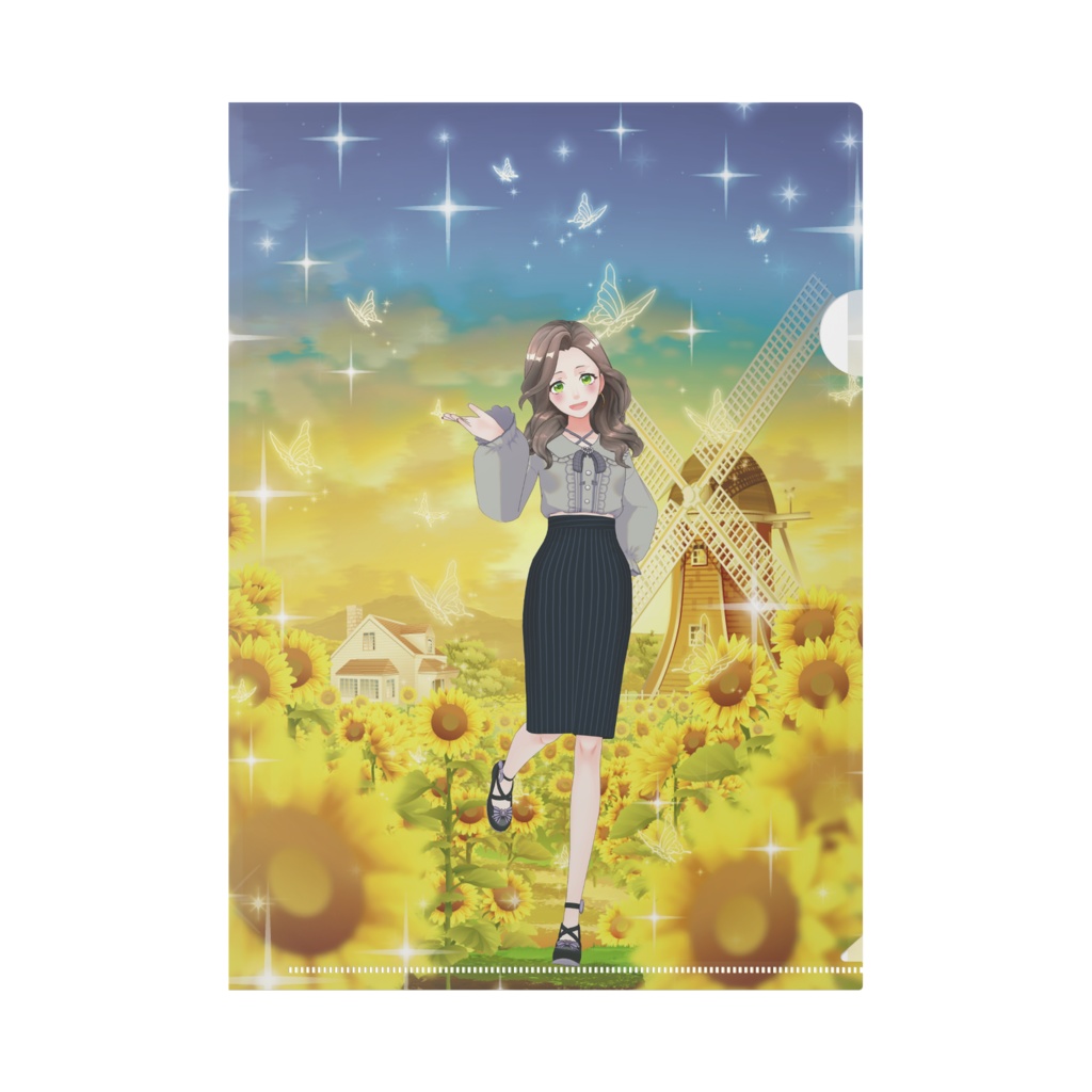 【なつめ】12月記念日グッズ-クリアファイル[1220]