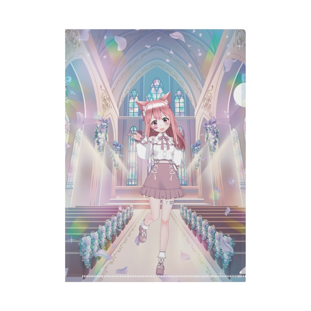 【なの】12月記念日グッズ-クリアファイル[1218]