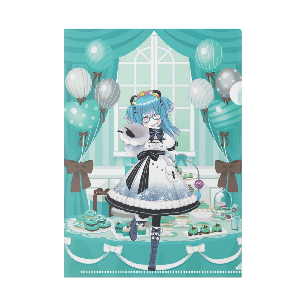 【にぃ】12月記念日グッズ-クリアファイル[1202]