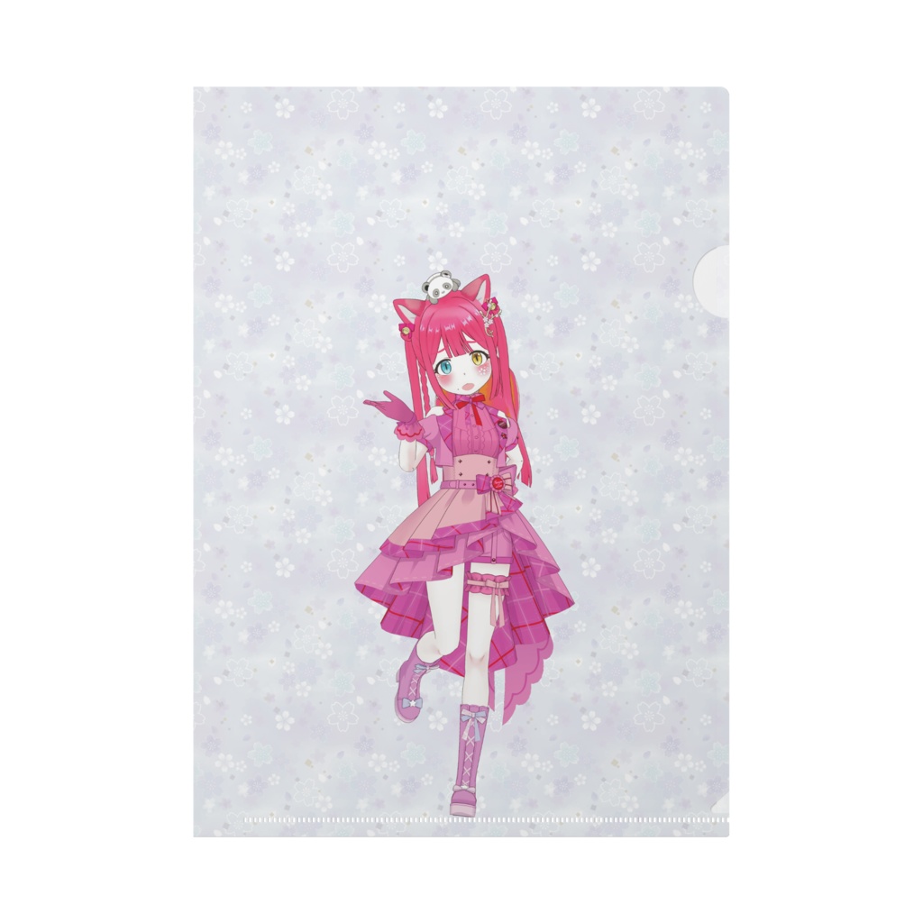 【にゃる】12月記念日グッズ-クリアファイル[1207]