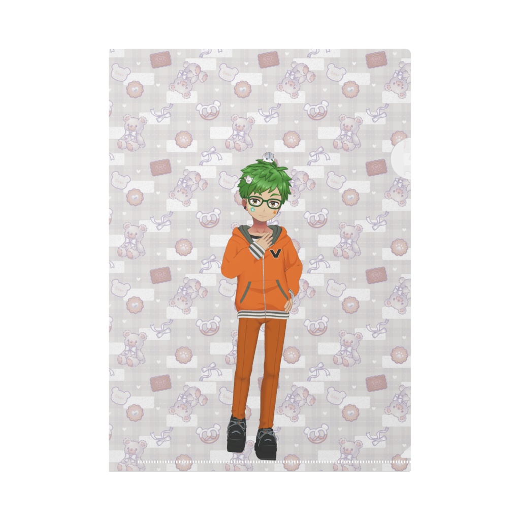 【にんじん】12月記念日グッズ-クリアファイル[1213]