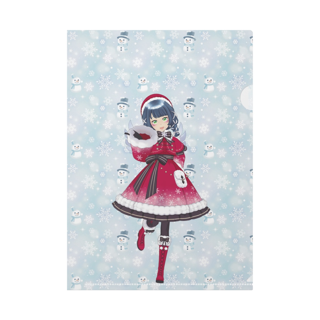 【にーちゃ】12月記念日グッズ-クリアファイル[1210]
