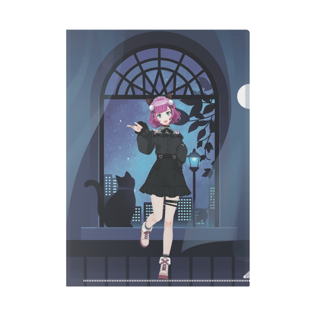 【ねこたみ】12月記念日グッズ-クリアファイル[1224]