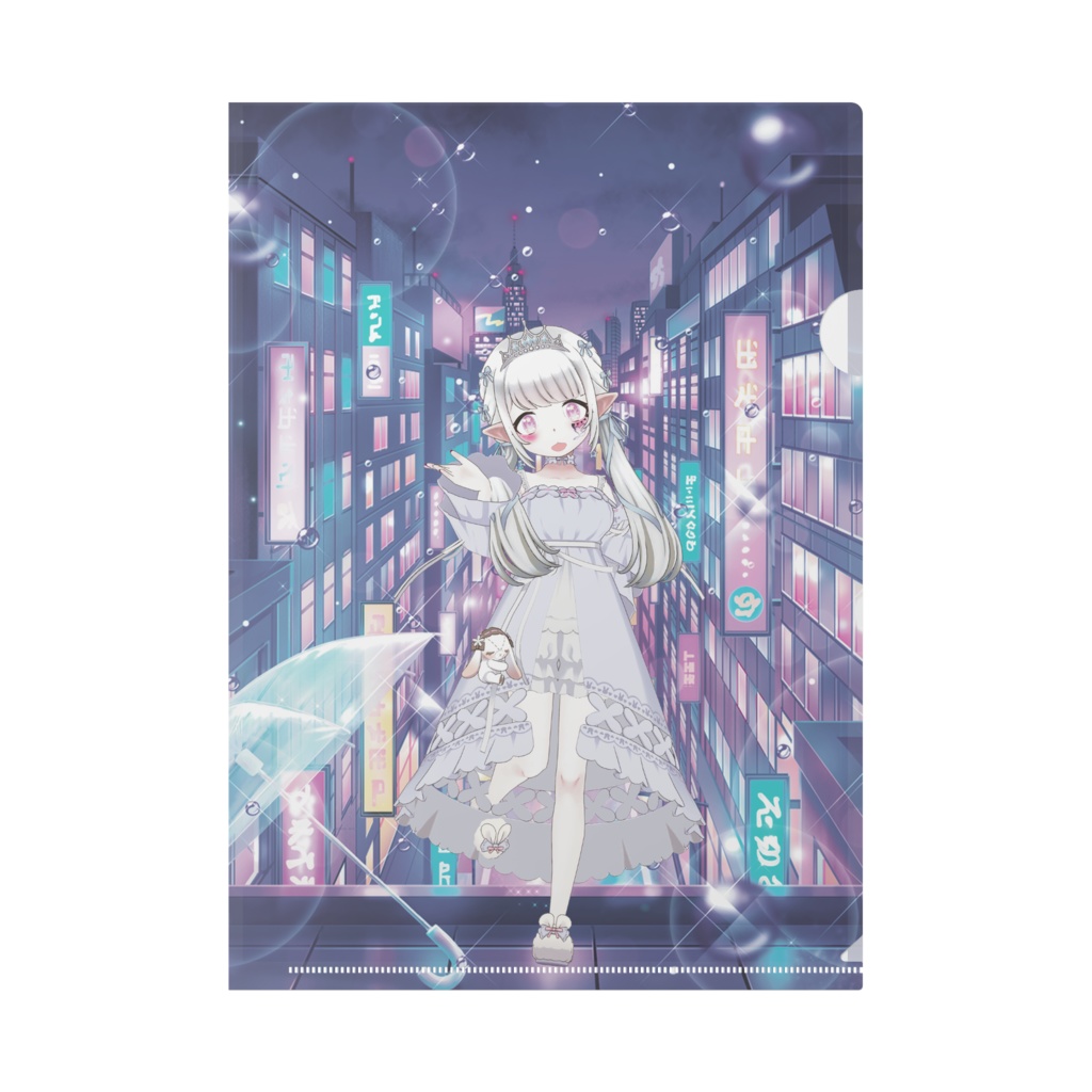 【ねむり姫】12月記念日グッズ-クリアファイル[1230]