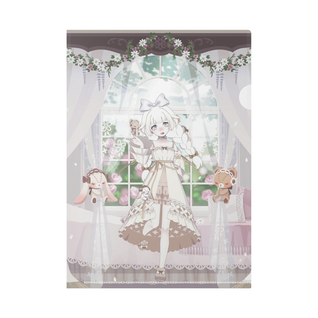 【ねむれむ】12月記念日グッズ-クリアファイル[1225]