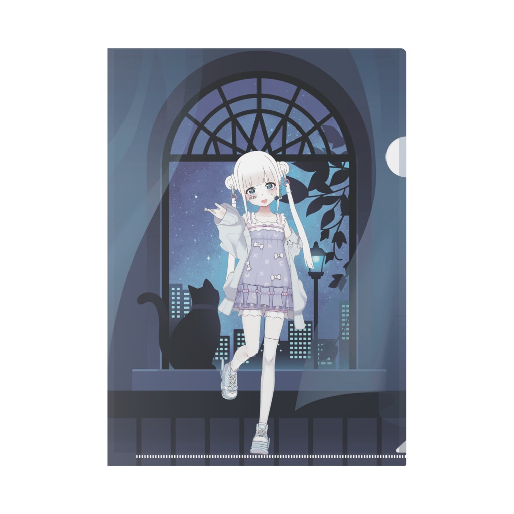 【のの】12月記念日グッズ-クリアファイル[1224]