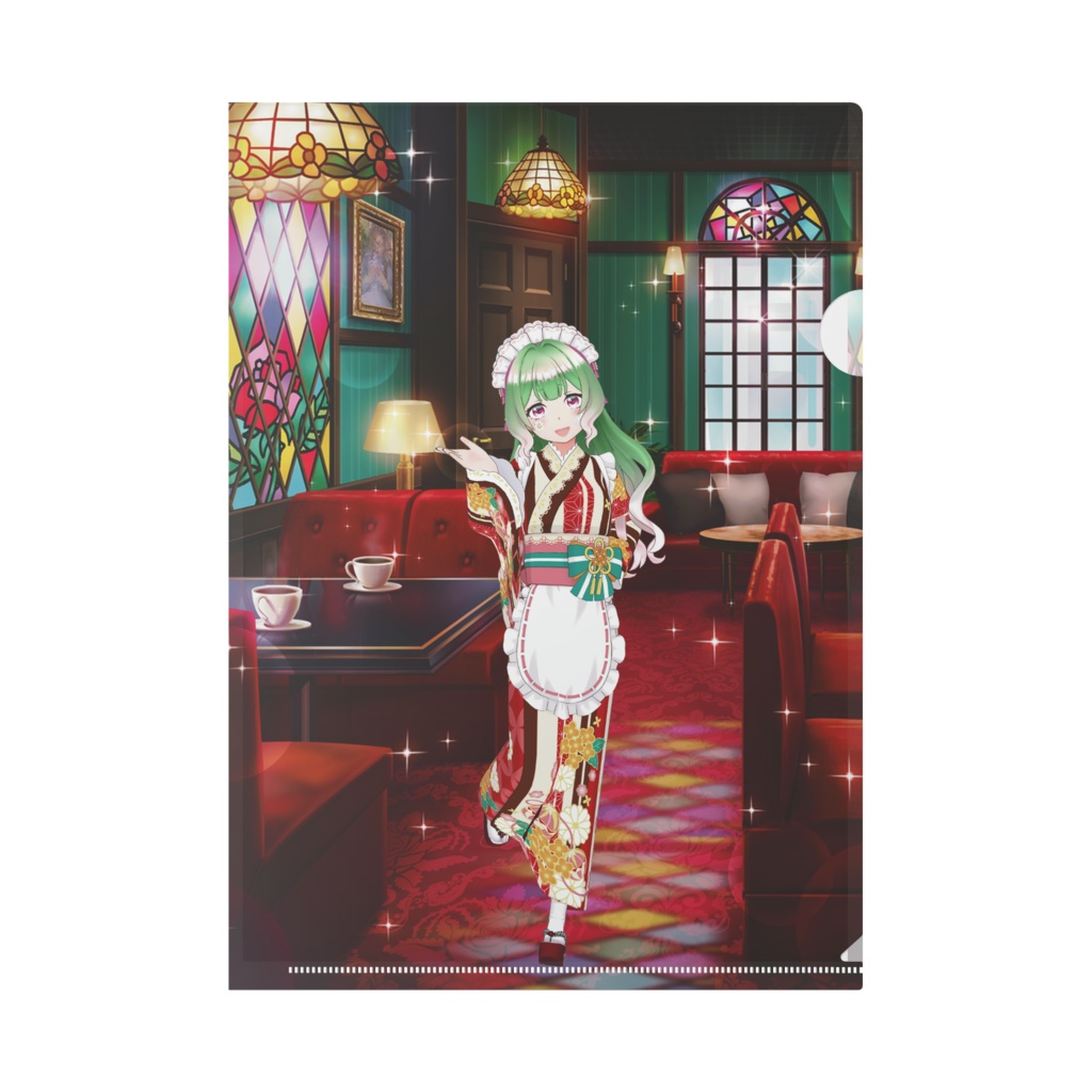 【はなはた りほ】12月記念日グッズ-クリアファイル[1201]