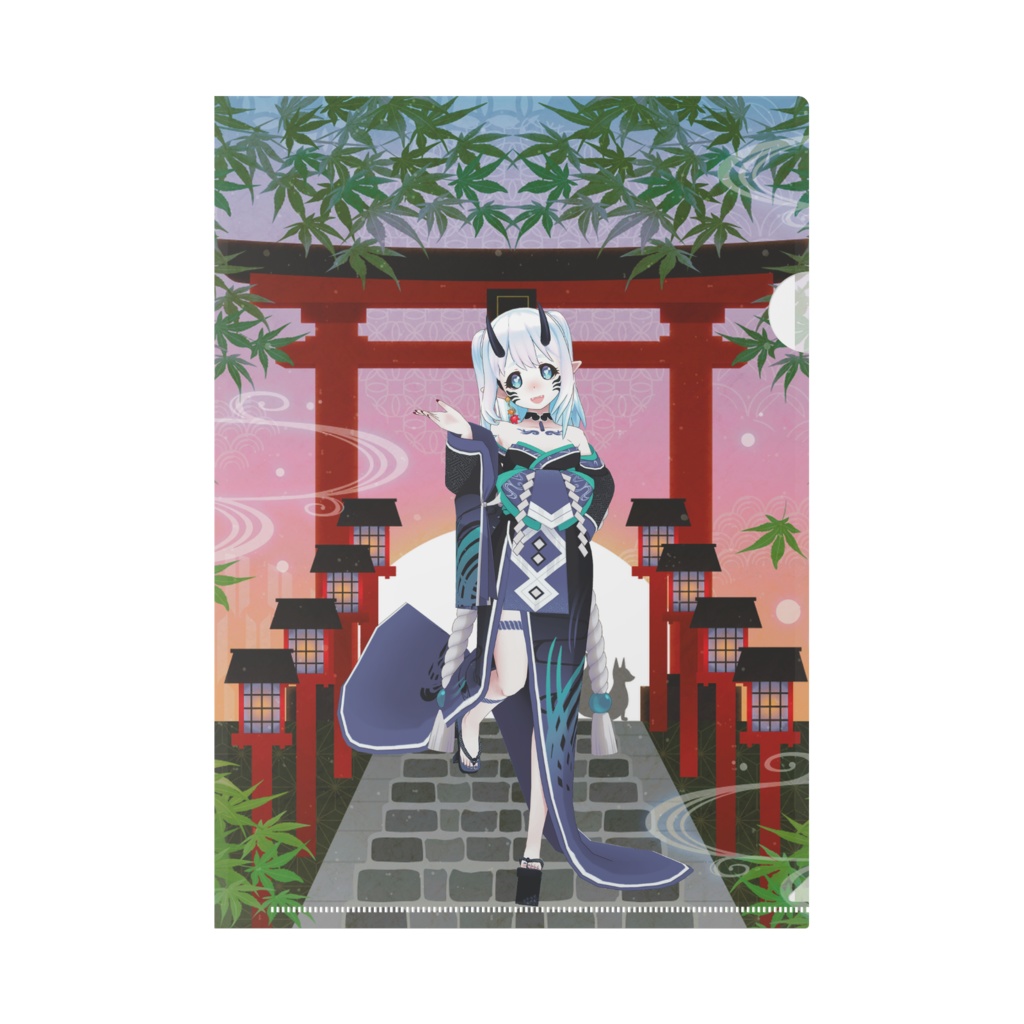 【ぱきゅ】12月記念日グッズ-クリアファイル[1226]