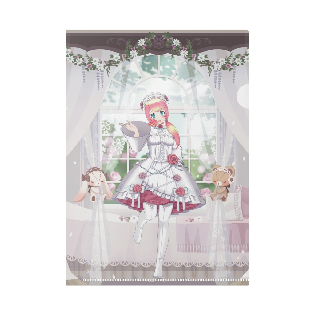 【ぱるす】12月記念日グッズ-クリアファイル[1217]