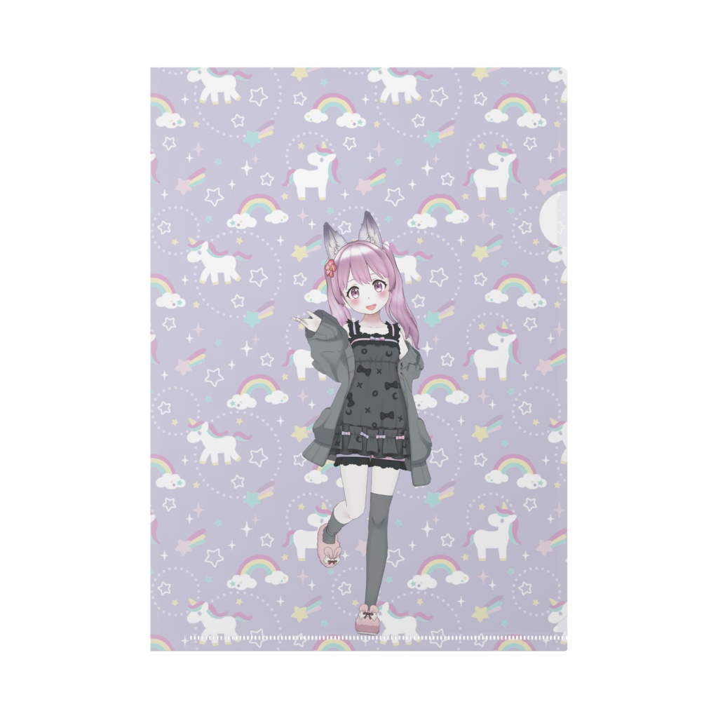 【ひよこむ】12月記念日グッズ-クリアファイル[1225]