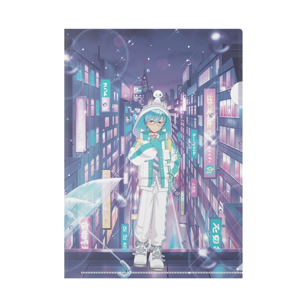 【ふーま】12月記念日グッズ-クリアファイル[1205]