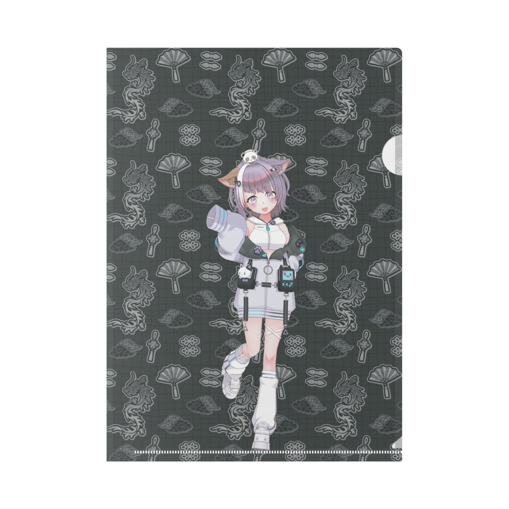 【ぷんぽん　ぱん】12月記念日グッズ-クリアファイル[1228]