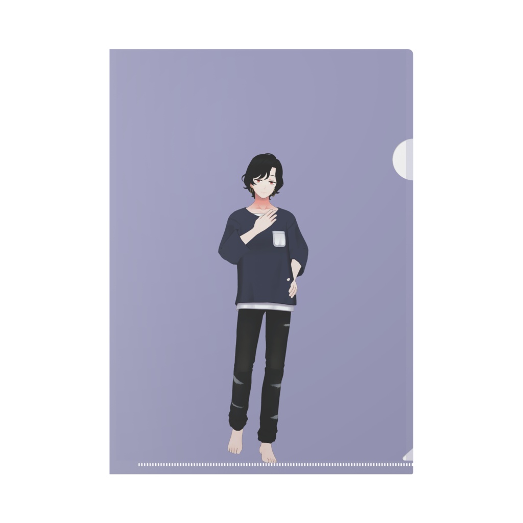 【ぷーぺこ】12月記念日グッズ-クリアファイル[1201]