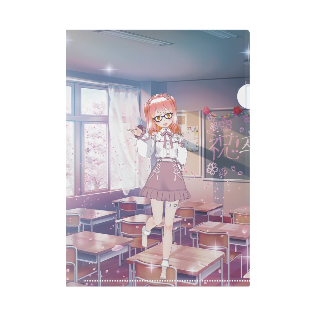 【ぽた】12月記念日グッズ-クリアファイル[1219]