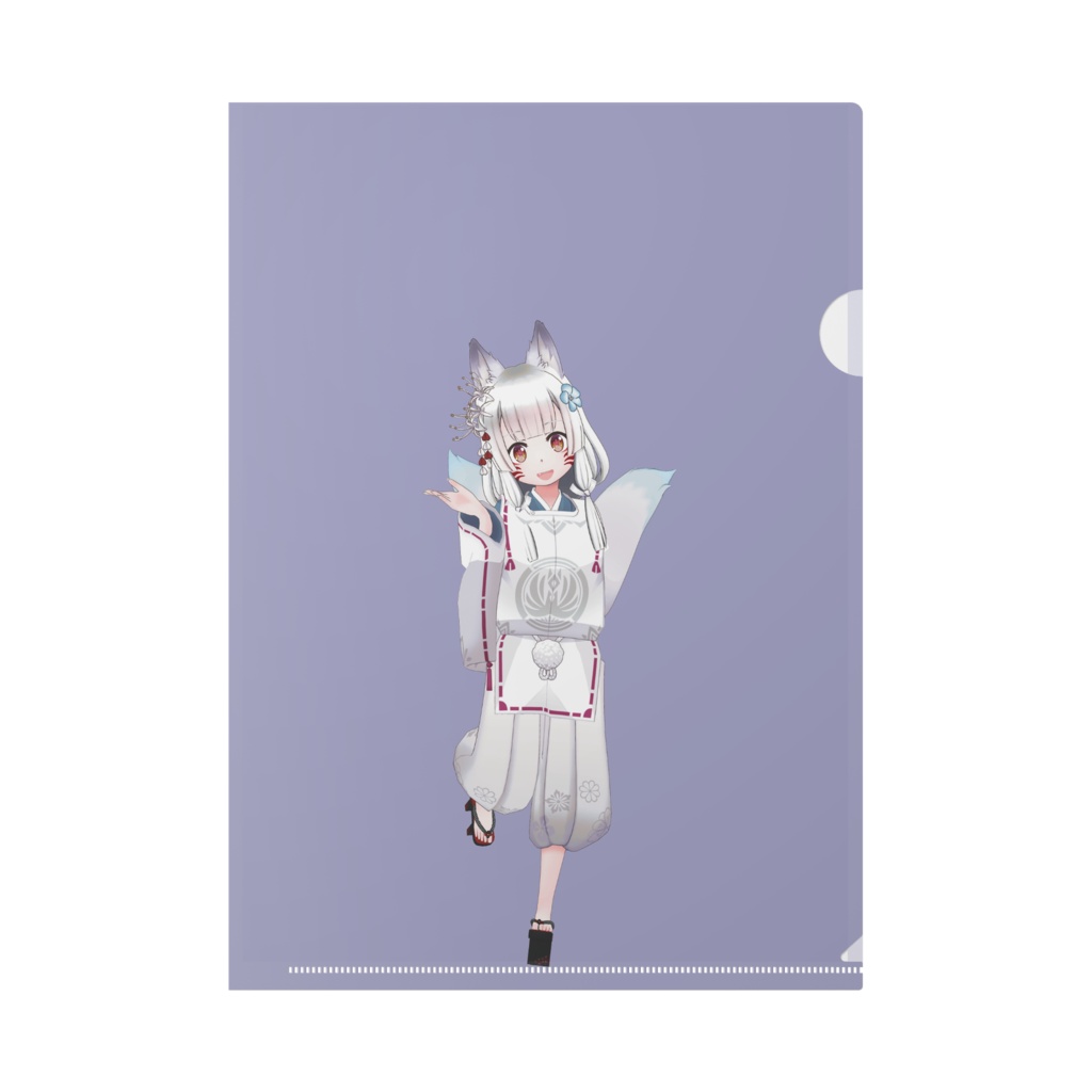 【まぁちゃ】12月記念日グッズ-クリアファイル[1214]