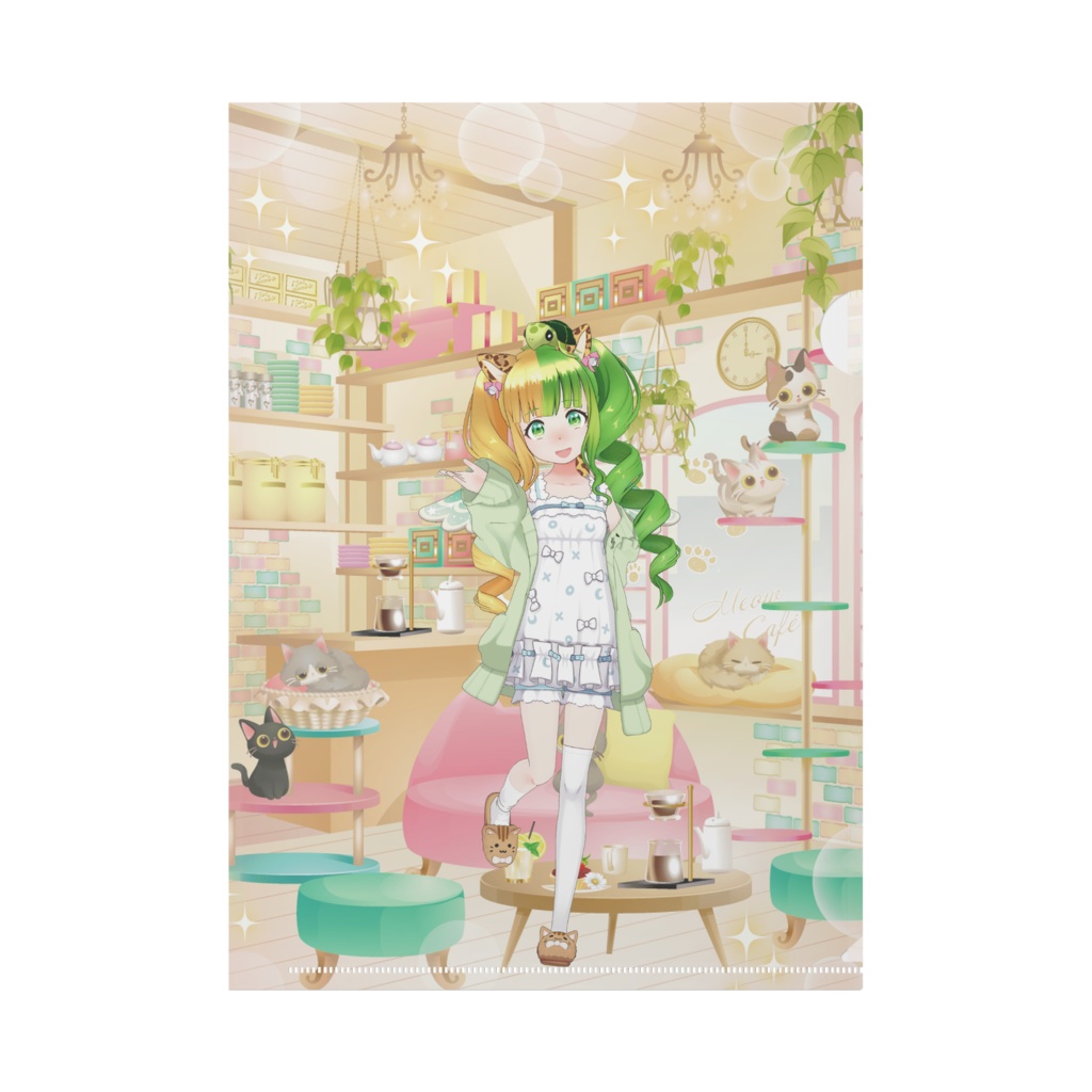 【まめもん】12月記念日グッズ-クリアファイル[1224]