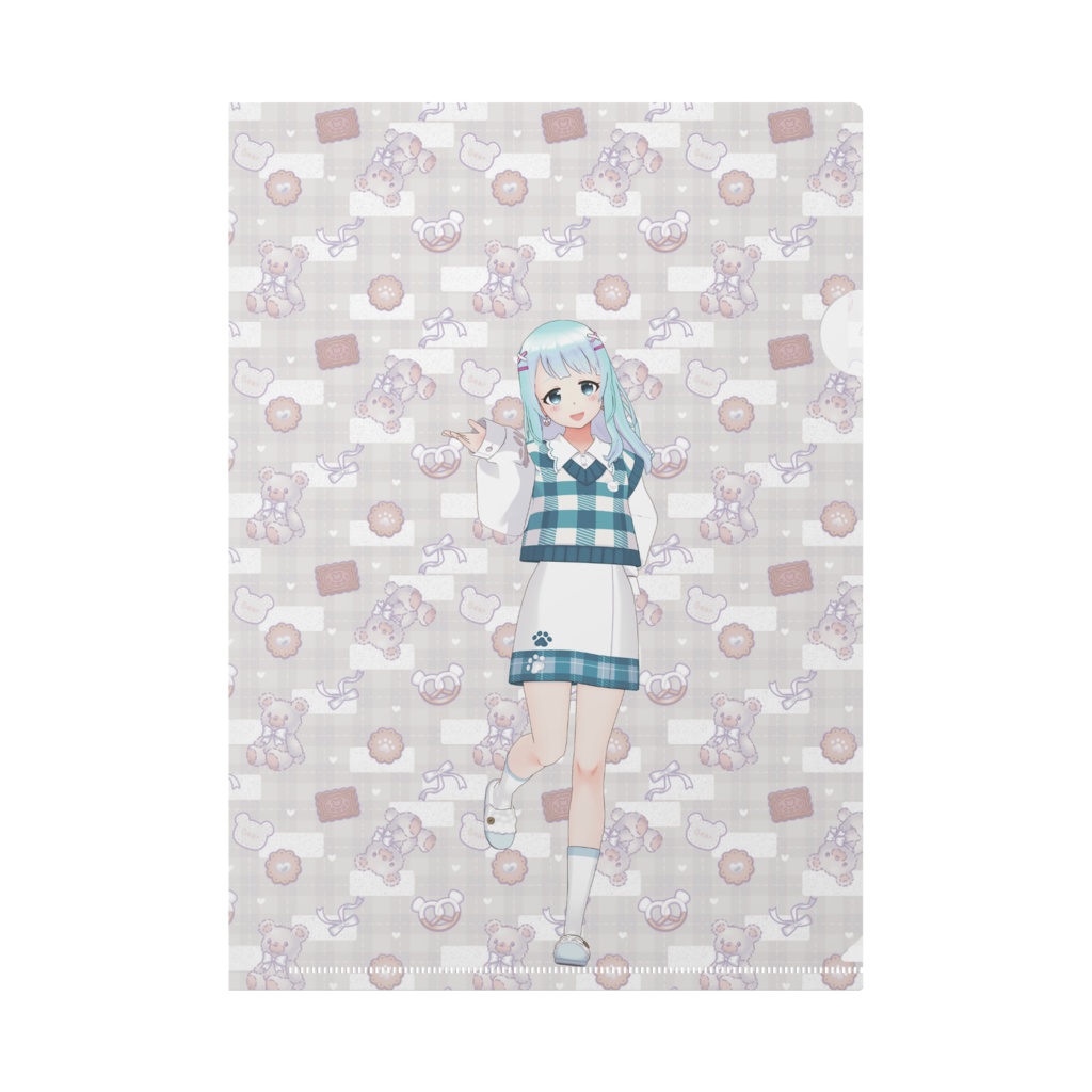 【みおぽん】12月記念日グッズ-クリアファイル[1208]