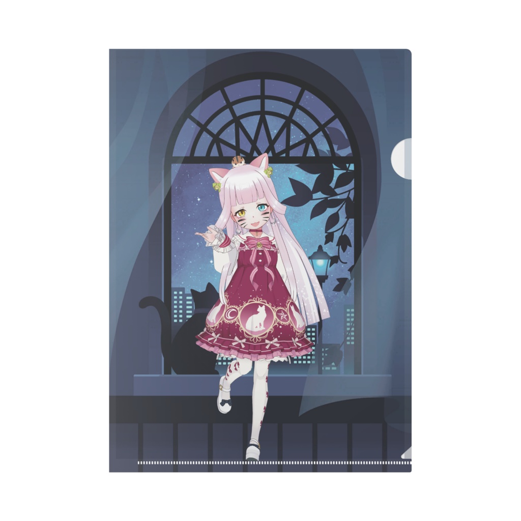 【みけ】12月記念日グッズ-クリアファイル[1201]