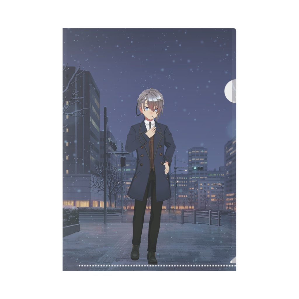 【みちょん】12月記念日グッズ-クリアファイル[1214]