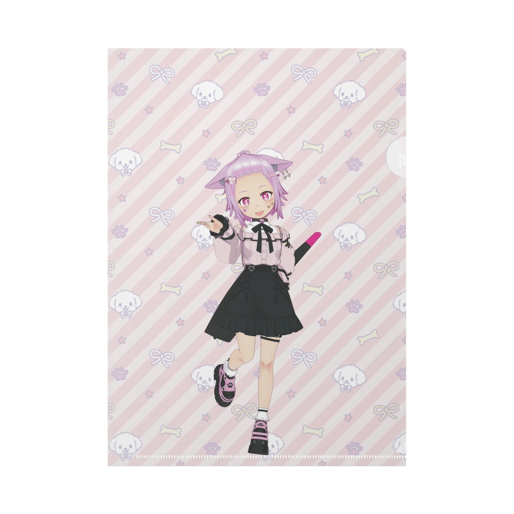 【みゅう】12月記念日グッズ-クリアファイル[1225]