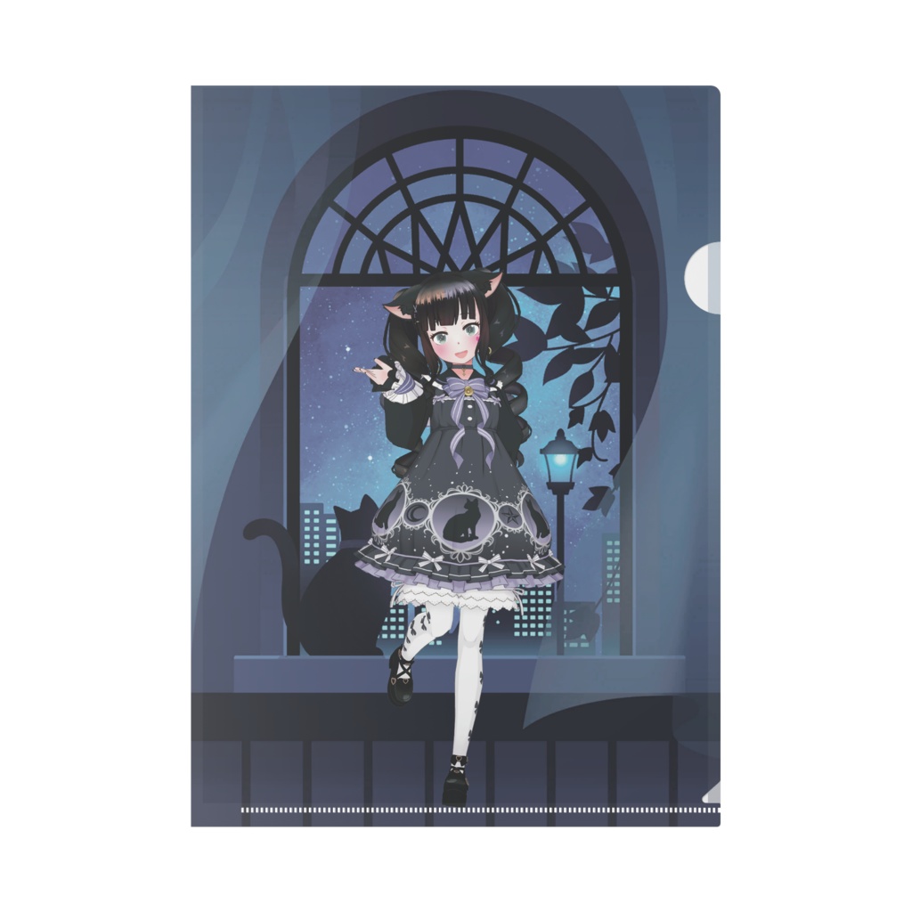 【みゅう先輩】12月記念日グッズ-クリアファイル[1228]