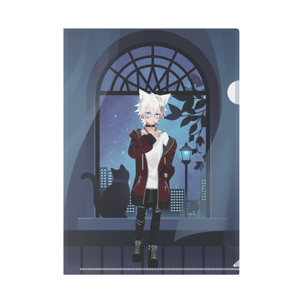 【みんちゃん】12月記念日グッズ-クリアファイル[1228]