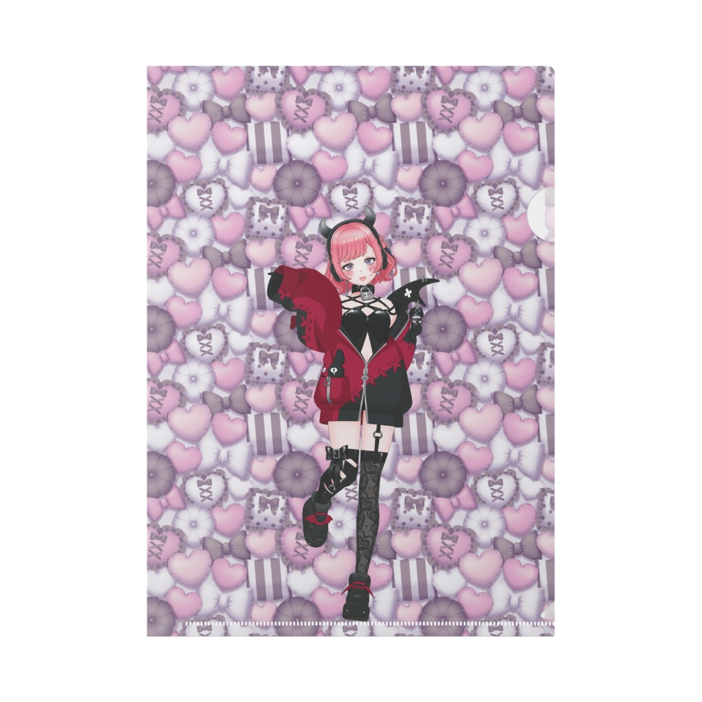 【めろ】12月記念日グッズ-クリアファイル[1214]