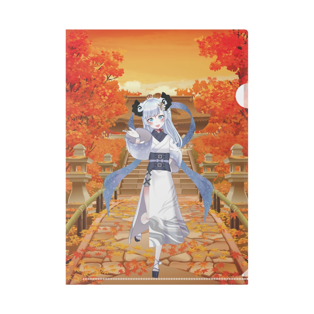 【もぐ】12月記念日グッズ-クリアファイル[1224]