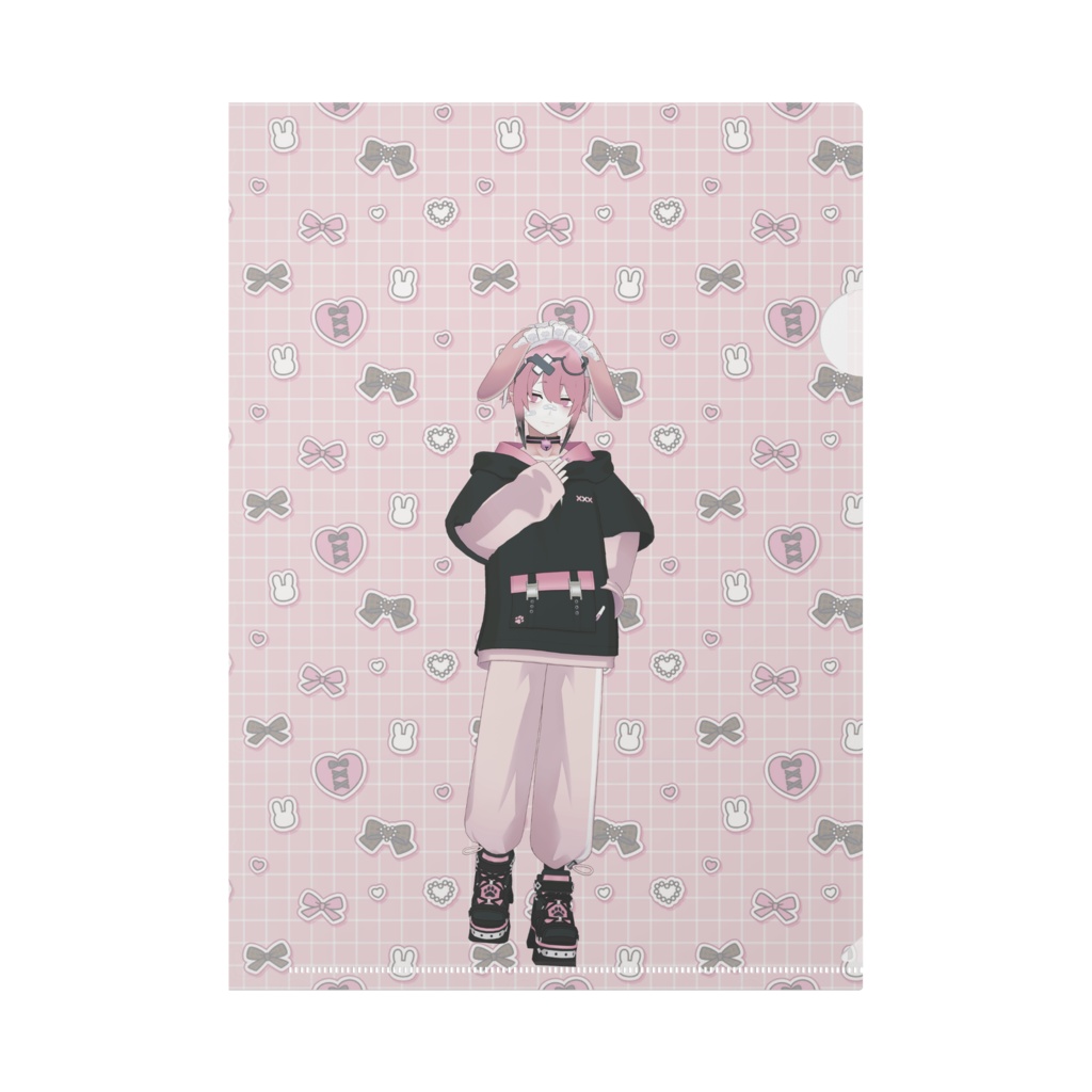 【もふねこ。】12月記念日グッズ-クリアファイル[1216]