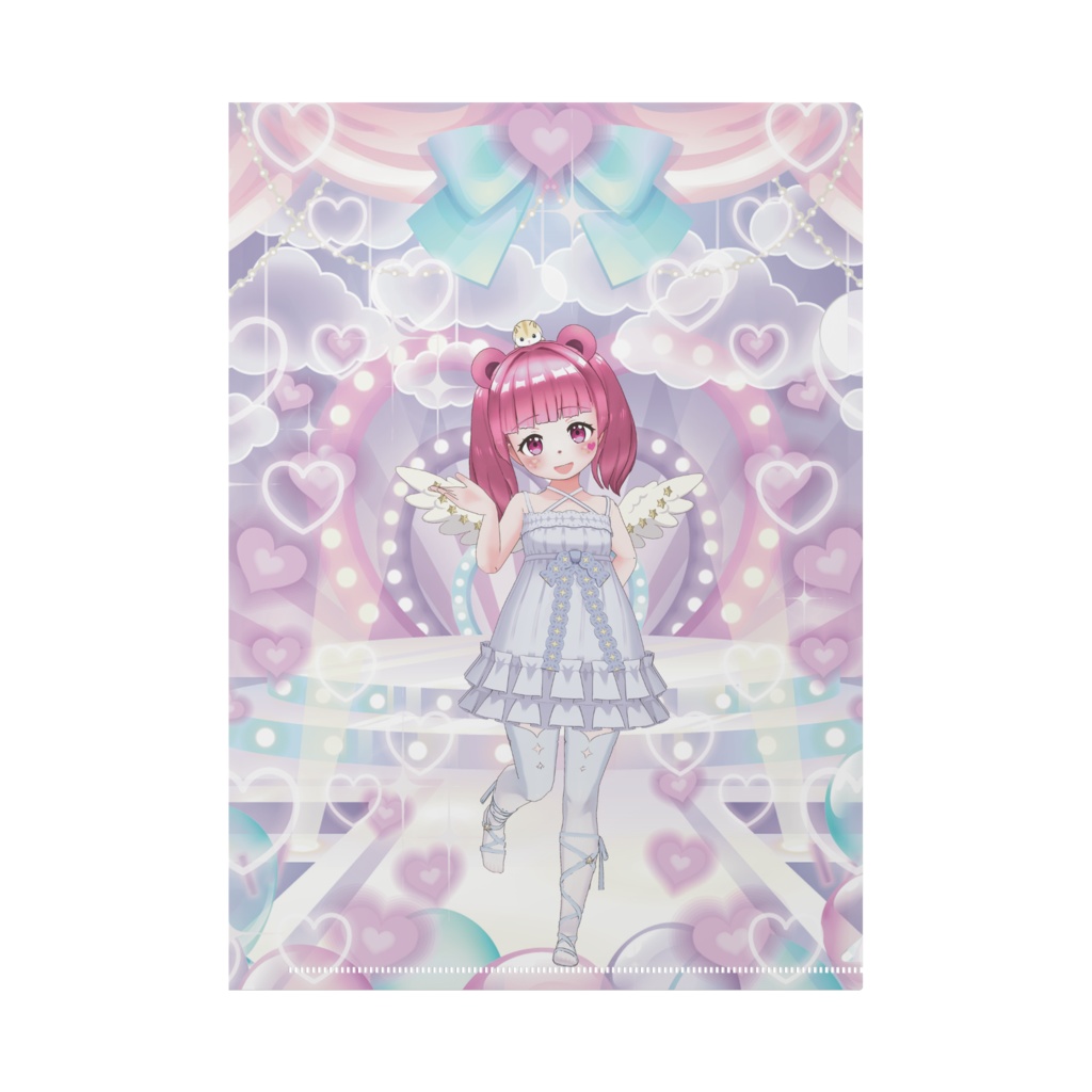 【もっふぃ】12月記念日グッズ-クリアファイル[1211]