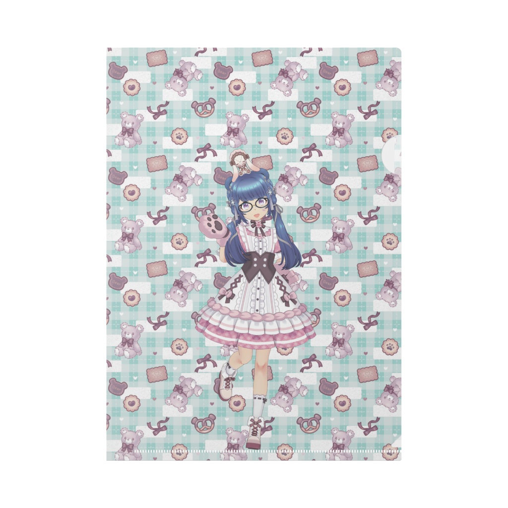 【ゆきくま】12月記念日グッズ-クリアファイル[1223]