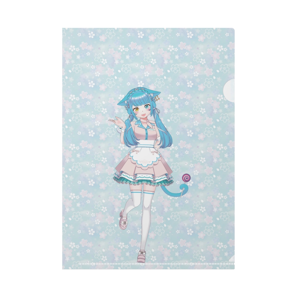 【ゆずちゃん】12月記念日グッズ-クリアファイル[1214]