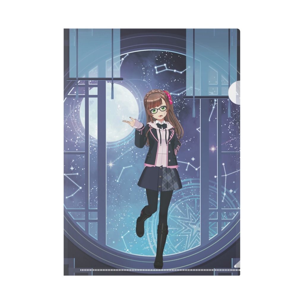 【ゆめみん】12月記念日グッズ-クリアファイル[1215]