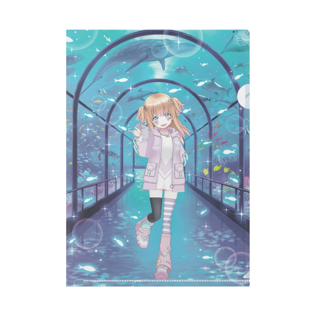 【ゆめぴり おこめ】12月記念日グッズ-クリアファイル[1218]