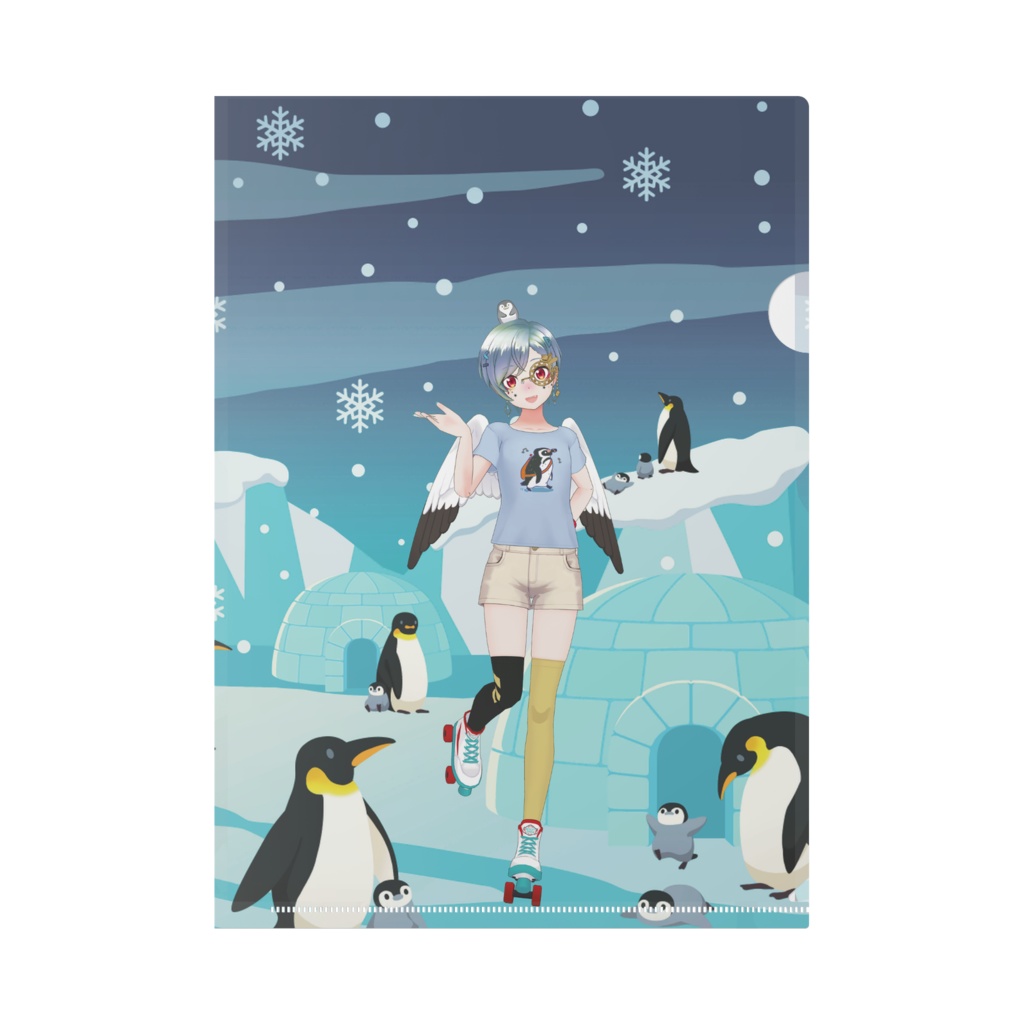 【ゆるボドゲ会さとん】12月記念日グッズ-クリアファイル[1214]