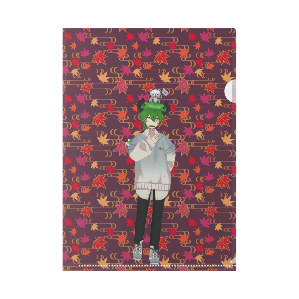 【よしほ】12月記念日グッズ-クリアファイル[1207]