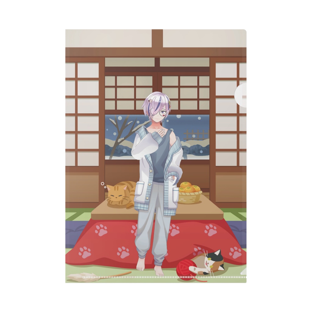 【よる。】12月記念日グッズ-クリアファイル[1207]