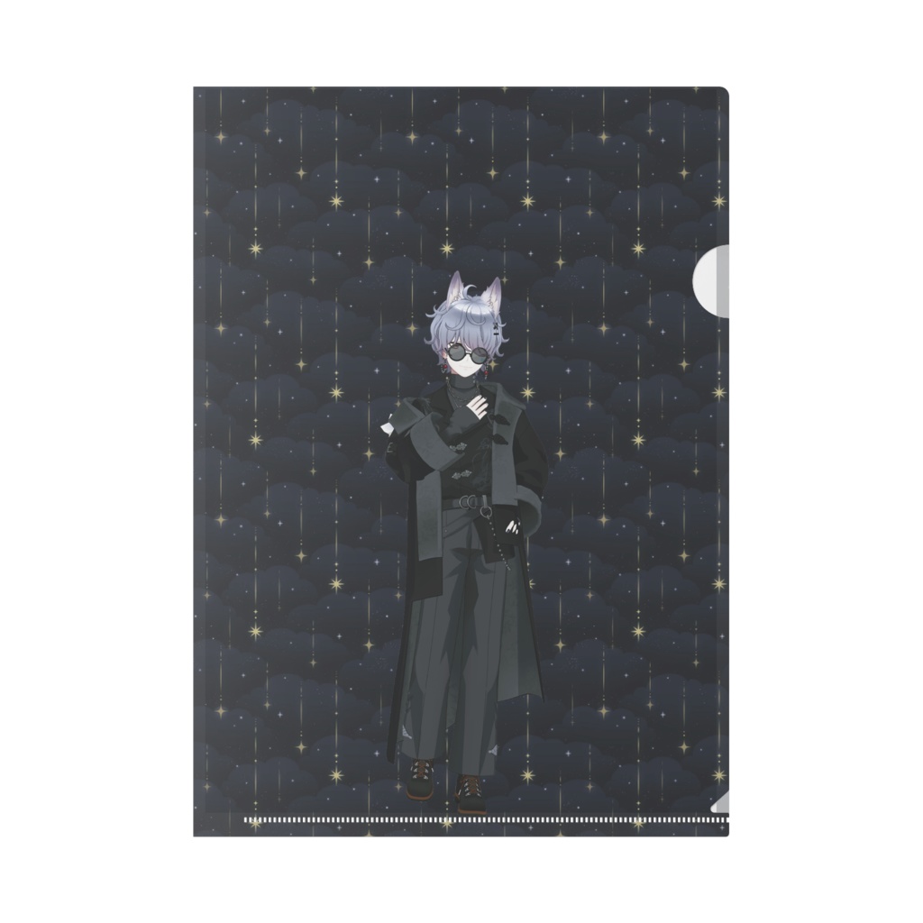 【らび】12月記念日グッズ-クリアファイル[1201]