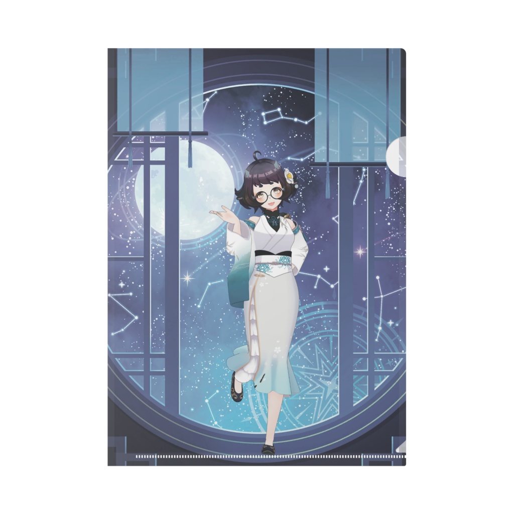 【りぃなたん】12月記念日グッズ-クリアファイル[1229]