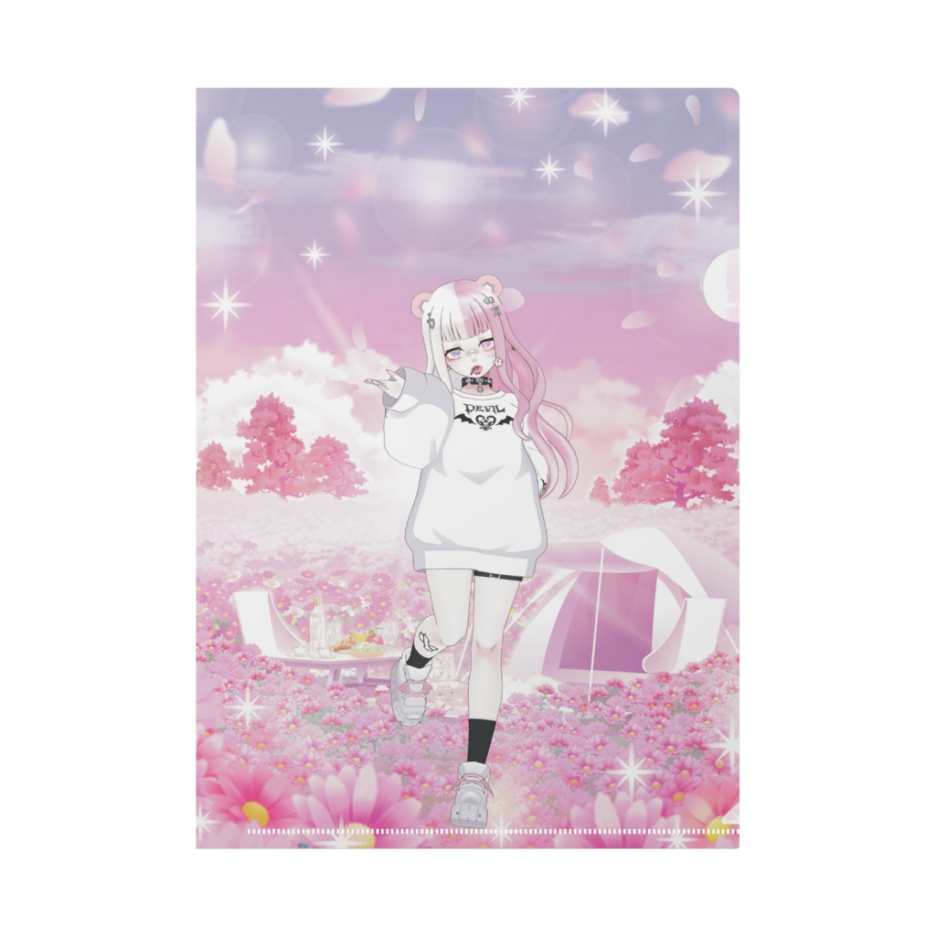 【んちゃ】12月記念日グッズ-クリアファイル[1230]