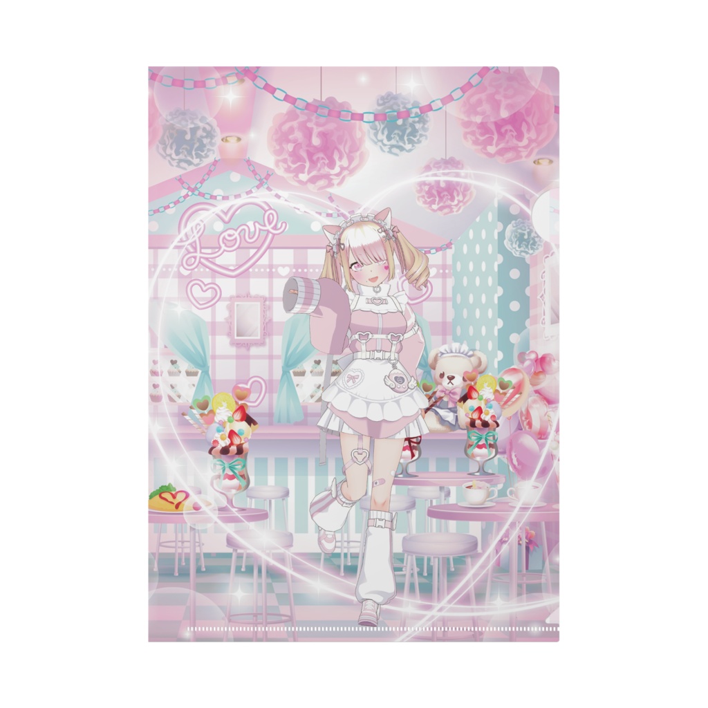 【エナ】12月記念日グッズ-クリアファイル[1203]