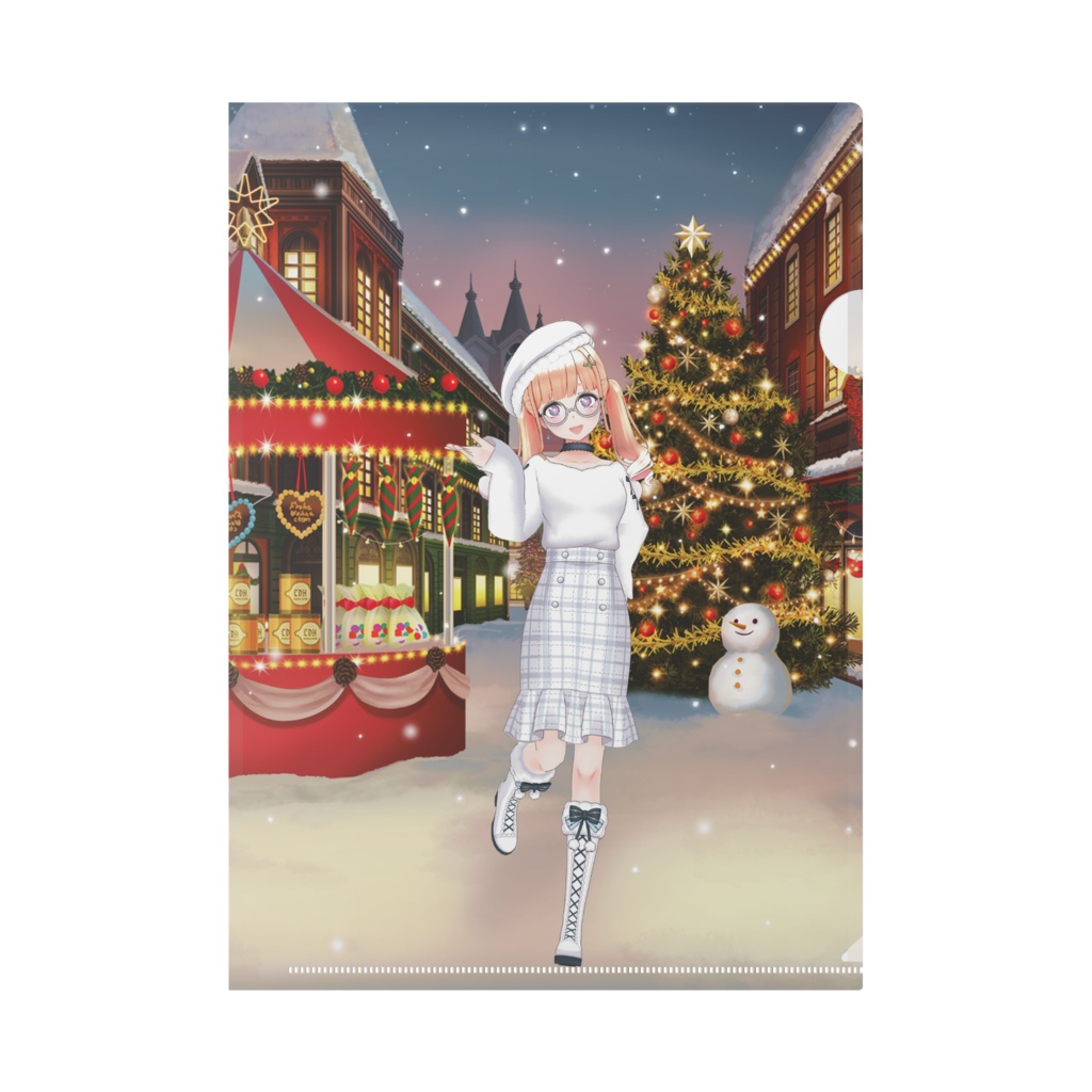 【エイト】12月記念日グッズ-クリアファイル[1223]