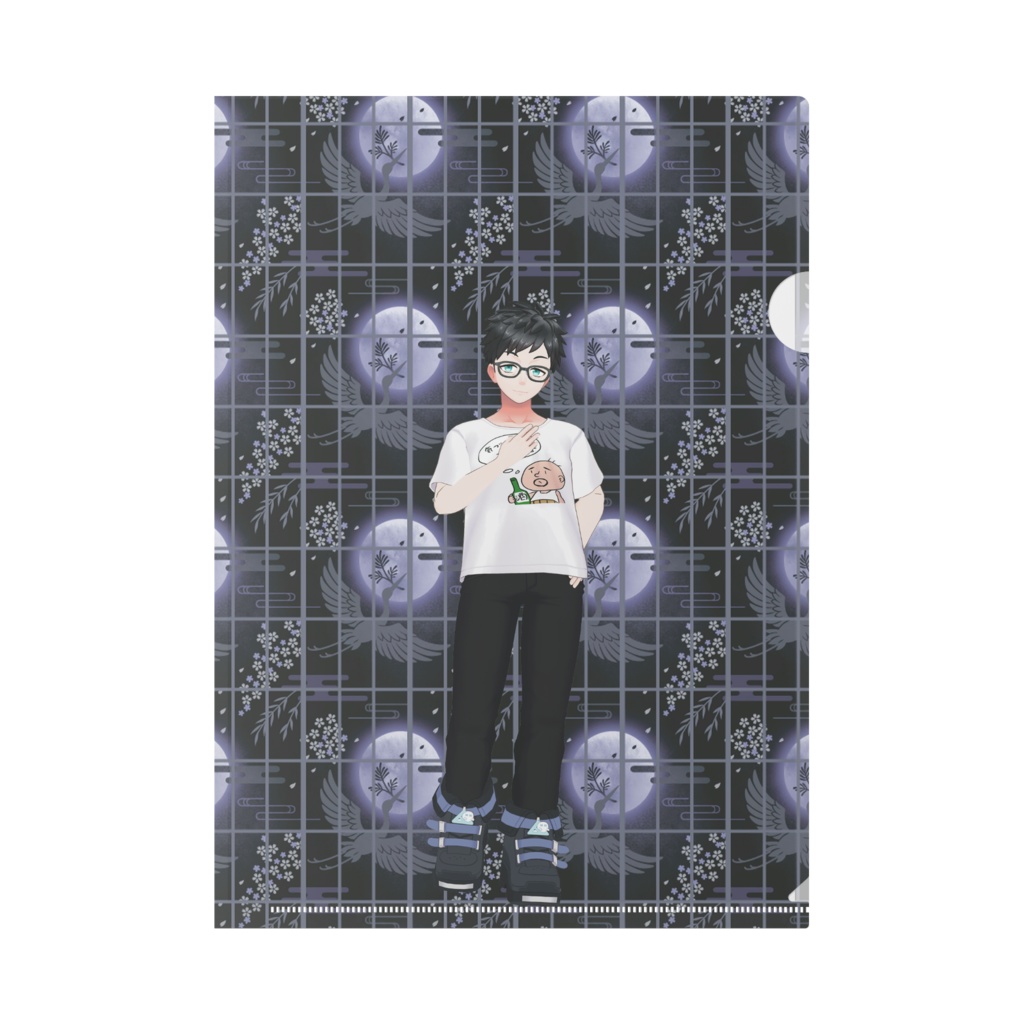 【クロ】12月記念日グッズ-クリアファイル[1215]