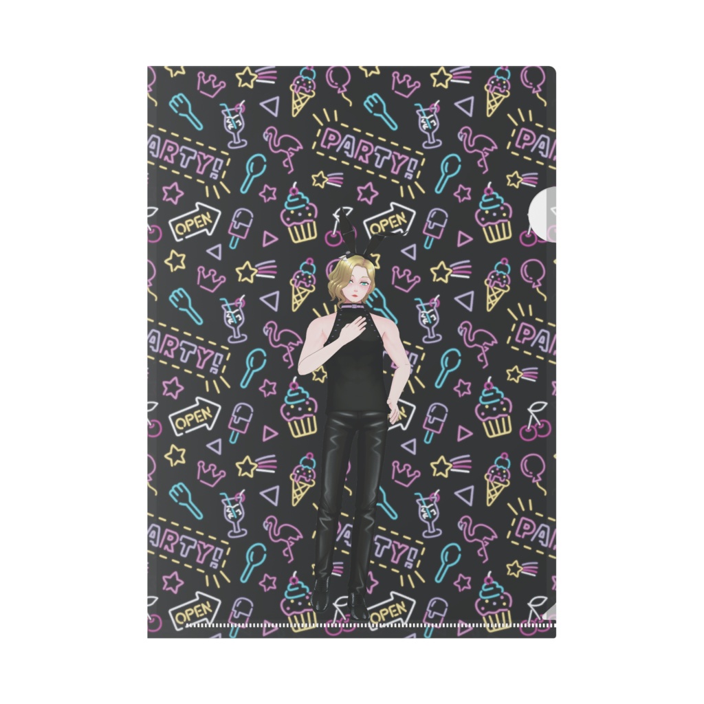 【グッドルッキングガイ】12月記念日グッズ-クリアファイル[1228]